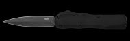 Kershaw Livewire Black D/A OTF Automatic Knife Double Edge Black PVD