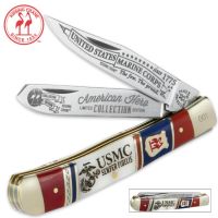 Kissing Crane KC5373 USMC Trapper Knife