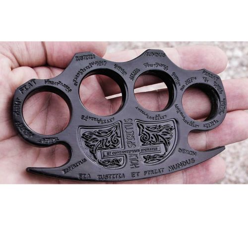 Latin Deus Ex Machina Black Knuckles Paperweight