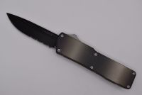 Lightning Supreme Camo D/A OTF Automatic Knife Drop Point Black Serrated