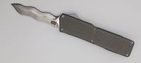Lightning Supreme Gray D/A OTF Automatic Knife Kris Point Satin Plain
