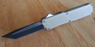 Lightning Tan D/A OTF Automatic Knife Two Tone Tanto