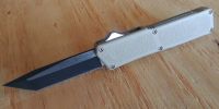 Lightning Tan D/A OTF Automatic Knife Two Tone Tanto