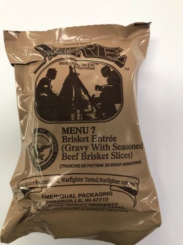 US MRE Menu #7 Brisket Entree