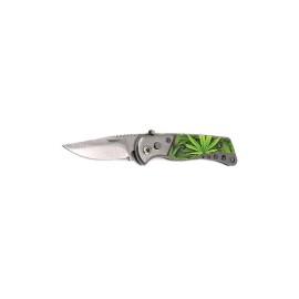 Marijuana Mini Automatic Knife 5.5"