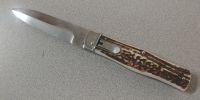 Mikov 241 Predator Lever Lock Stag Automatic Knife File Work Bayo