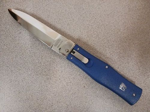 Mikov 241 Predator Leverlock Automatic Knife Blue No Clip