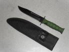Mini 7.5" Survival Boot Knife Army Green
