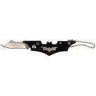 Mini Bat Keychain Automatic Knife Black