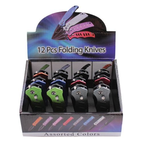 Mini Cali Legal Mixed Automatic Knives 12 Pack