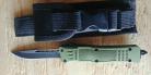 Mini Delta Force Army Green D/A OTF Automatic Knife 2 Tone Drop Point