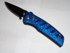 5.25 Inch Mini Ocean Blue Automatic Knife