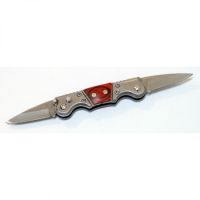 Mini Rosewood Double Blade Automatic Knife