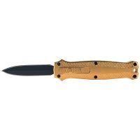 Mini Switchblade Gold D/A OTF Automatic Knife Black Dagger