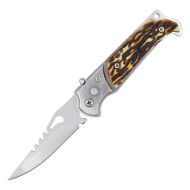 Panic Switch Mini Automatic Push Button Pocket Knife