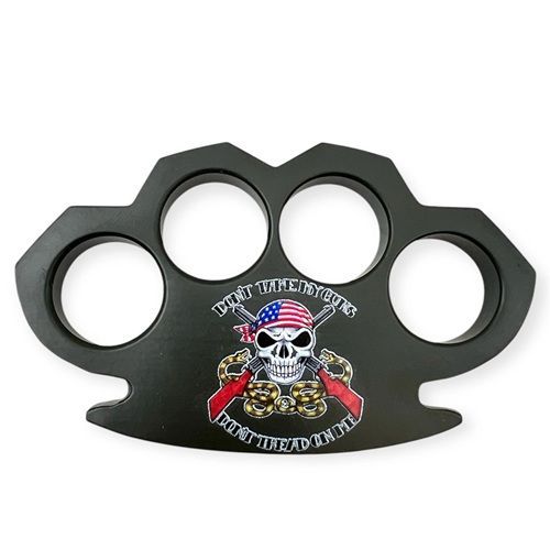 Paper Weight Green Knuckle Take My Guns