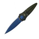 Paragon Warlock Black Gravity Knife Blue Dagger