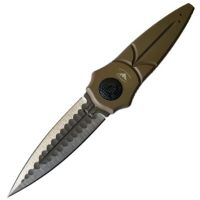 Paragon Warlock Flat Dark Earth Gravity Knife Satin Dagger