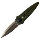 Paragon Warlock OD Green Gravity Knife Satin Dagger