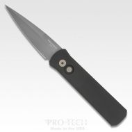 Pro-Tech Godson Automatic Knife Black (3.15" Blasted)