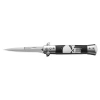 Punisher Stiletto Automatic Knife Polished Bayo 9"