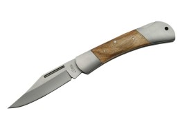 Rite Edge 7 Inch Wood Handle Lockback Folding Knife
