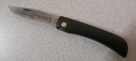 Robert Klaas Black Angus Slip Joint Folding Pocket Knife KC43CM