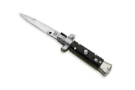 SKM 4.65" Buffalo Horn Stiletto Automatic Knife Bayonet Blade