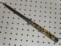 SKM/AB 13 inch Italian Stiletto Mosaic Bayo Automatic Knife