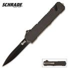 Schrade Viper OTF Assisted Opening Knife Black Spear Point