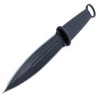 9" Shadow Ops Popular Black Tactical Knife Dagger Finger Ring