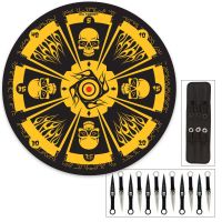 Skull Master Throwing Knife Set 12 Piece Set Target