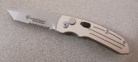 Smith & Wesson Extreme Ops Champagne Automatic Knife 2.5" Tanto Serrated SW40TS