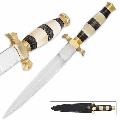 Striped Bone Herdsmans Hunting Dagger