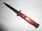 9.5" Rosewood Switchblade Stiletto Automatic Knife