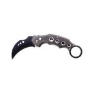 The Legend of the Karambit Automatic Knife Gray (2.75" Black)