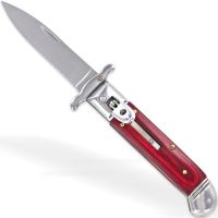 Touch of Destiny Rosewood Swinguard Automatic Lever Lock Stiletto Knife