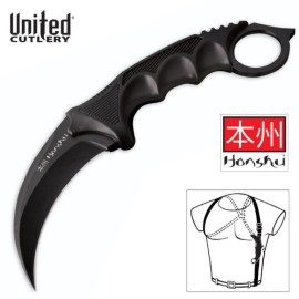 United Cutlery Honshu Shoulder Harness Black Karambit