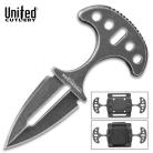 United Cutlery Undercover Stonewashed Palm Push Dagger Knives
