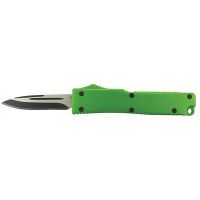 Zombie Sticker Green OTF D/A Mini Automatic Knife