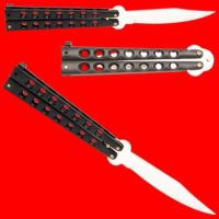 black best value lightweight butterfly knife 225bk