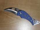 blue claw pocket knife 123
