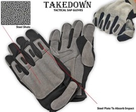 large grey suede leather tactical sap gloves sgn203aml