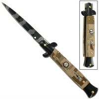 milano switchblade stiletto digital urban camo knife a150cu