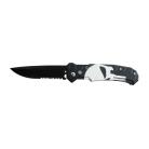 8" Punisher Automatic Knife Serrated Switchblade