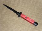 Red Pearl Black Tactical Automatic Stiletto Knife