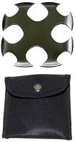 single ninja throwing star silver tk3s